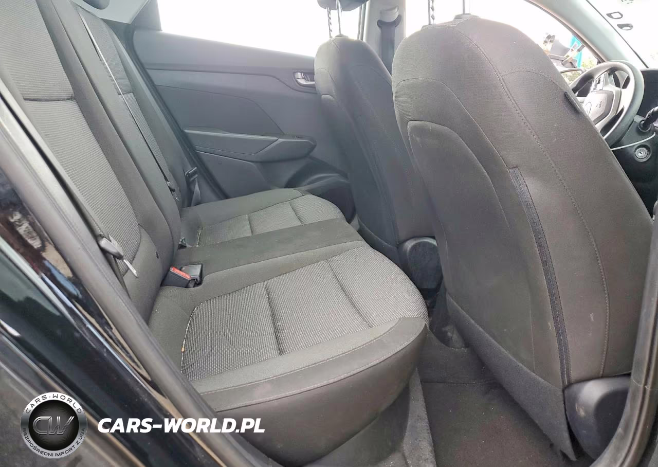2022 Hyundai Accent Se VIN:3KPC24A65NE179605 - 10