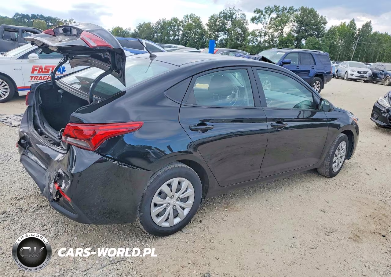 2022 Hyundai Accent Se VIN:3KPC24A65NE179605 - 3