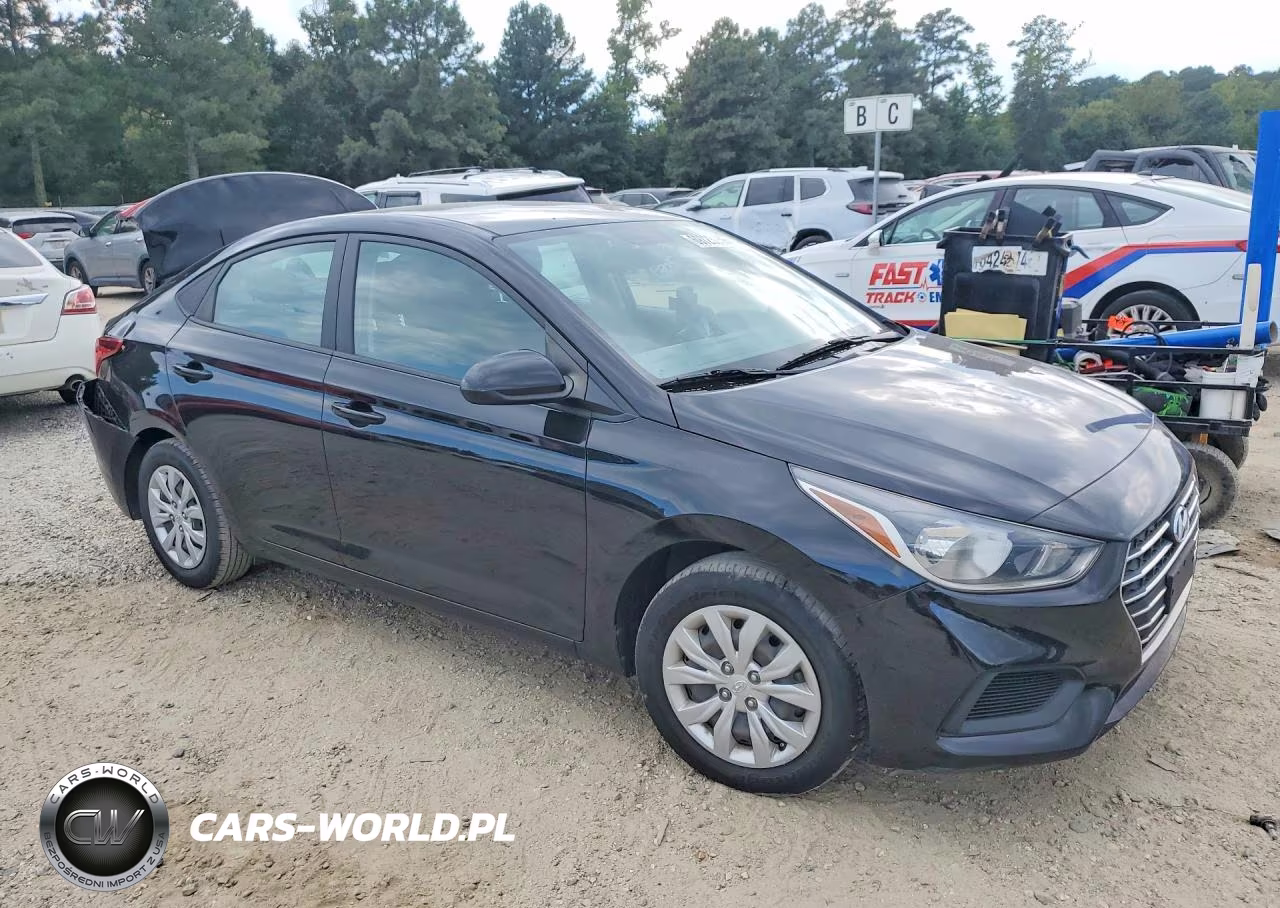 2022 Hyundai Accent Se VIN:3KPC24A65NE179605 - 4