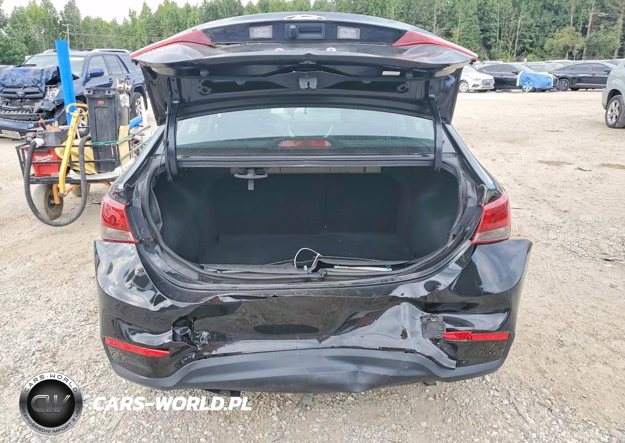 2022 Hyundai Accent Se VIN:3KPC24A65NE179605 - 6
