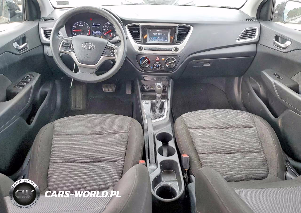 2022 Hyundai Accent Se VIN:3KPC24A65NE179605 - 8