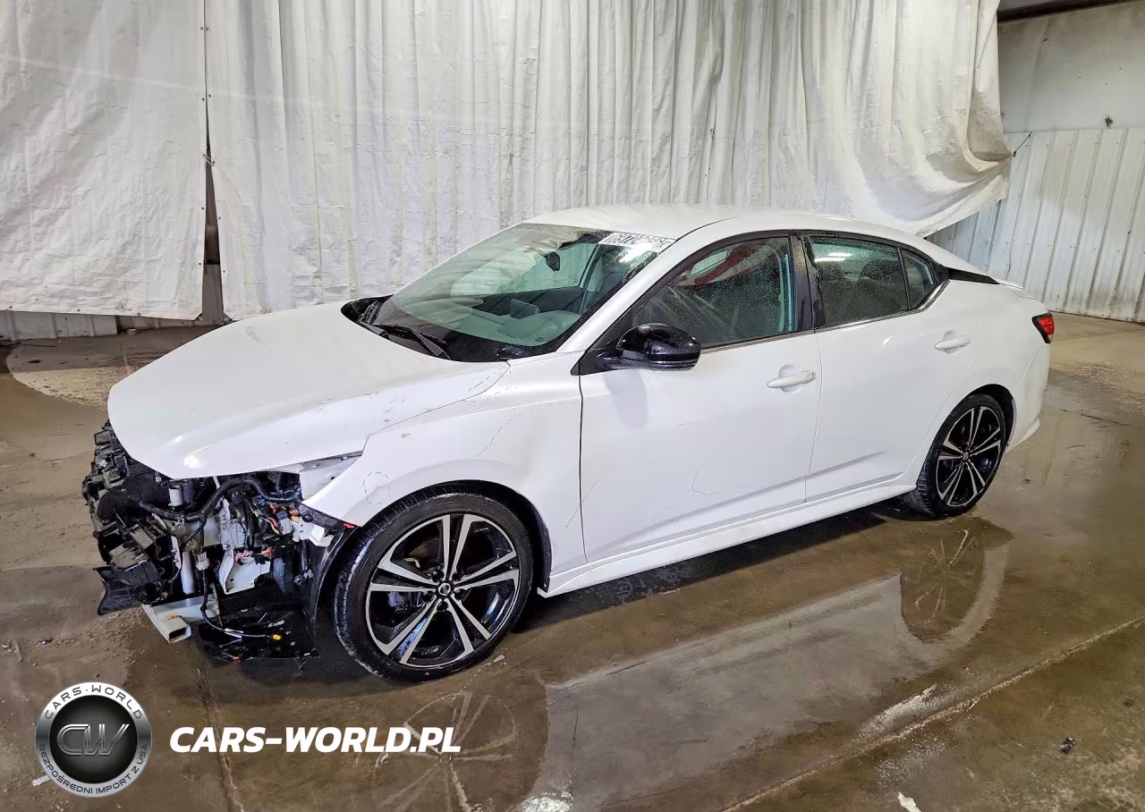 2022 Nissan Sentra Sr VIN:3N1AB8DV7NY252024 - 1
