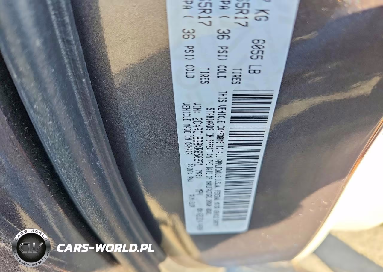 2019 Chrysler Pacifica Touring L VIN:2C4RC1BG9KR650971 - 13