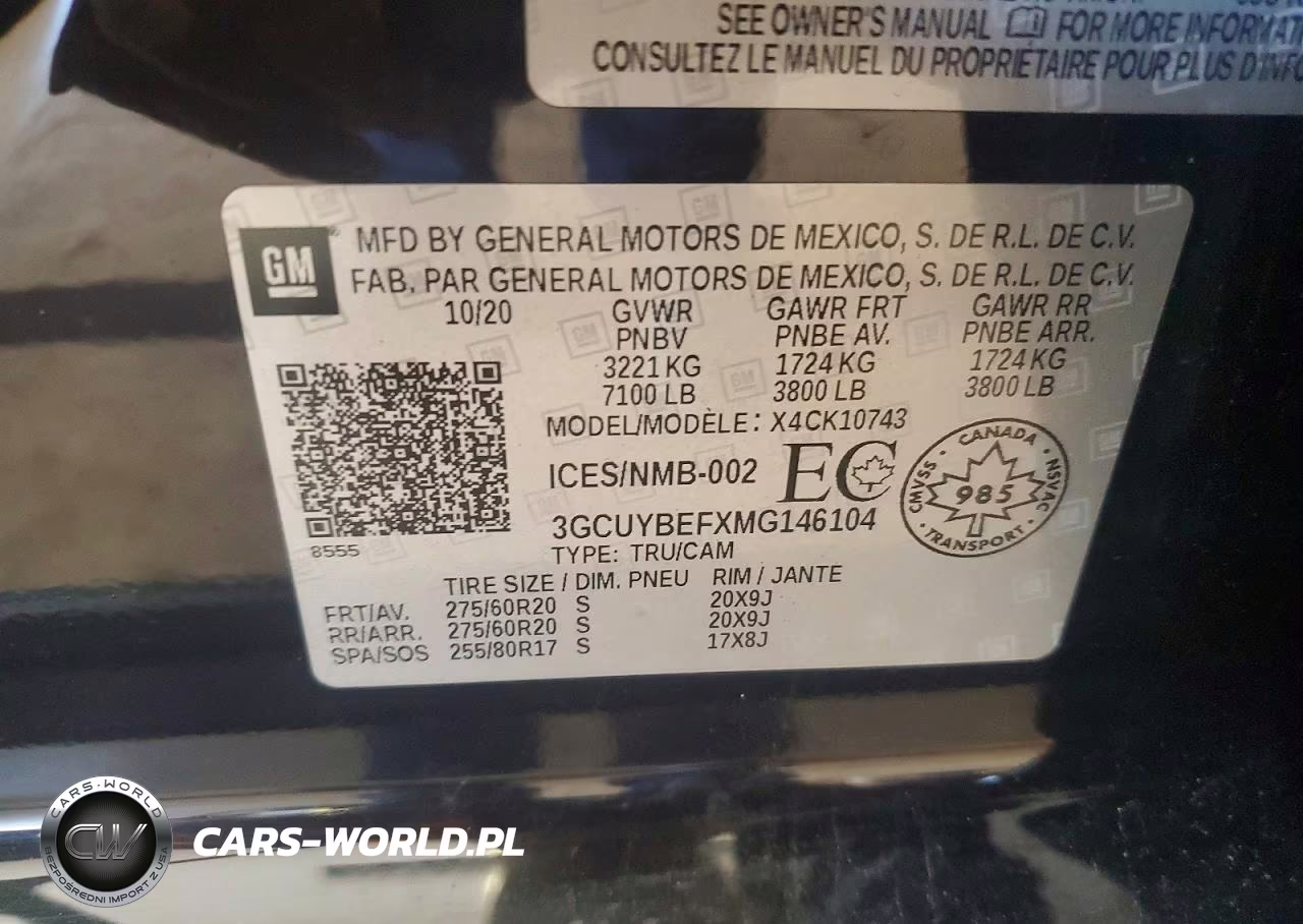 2021 Chevrolet Silverado K1500 Custom VIN:3GCUYBEFXMG146104 - 12