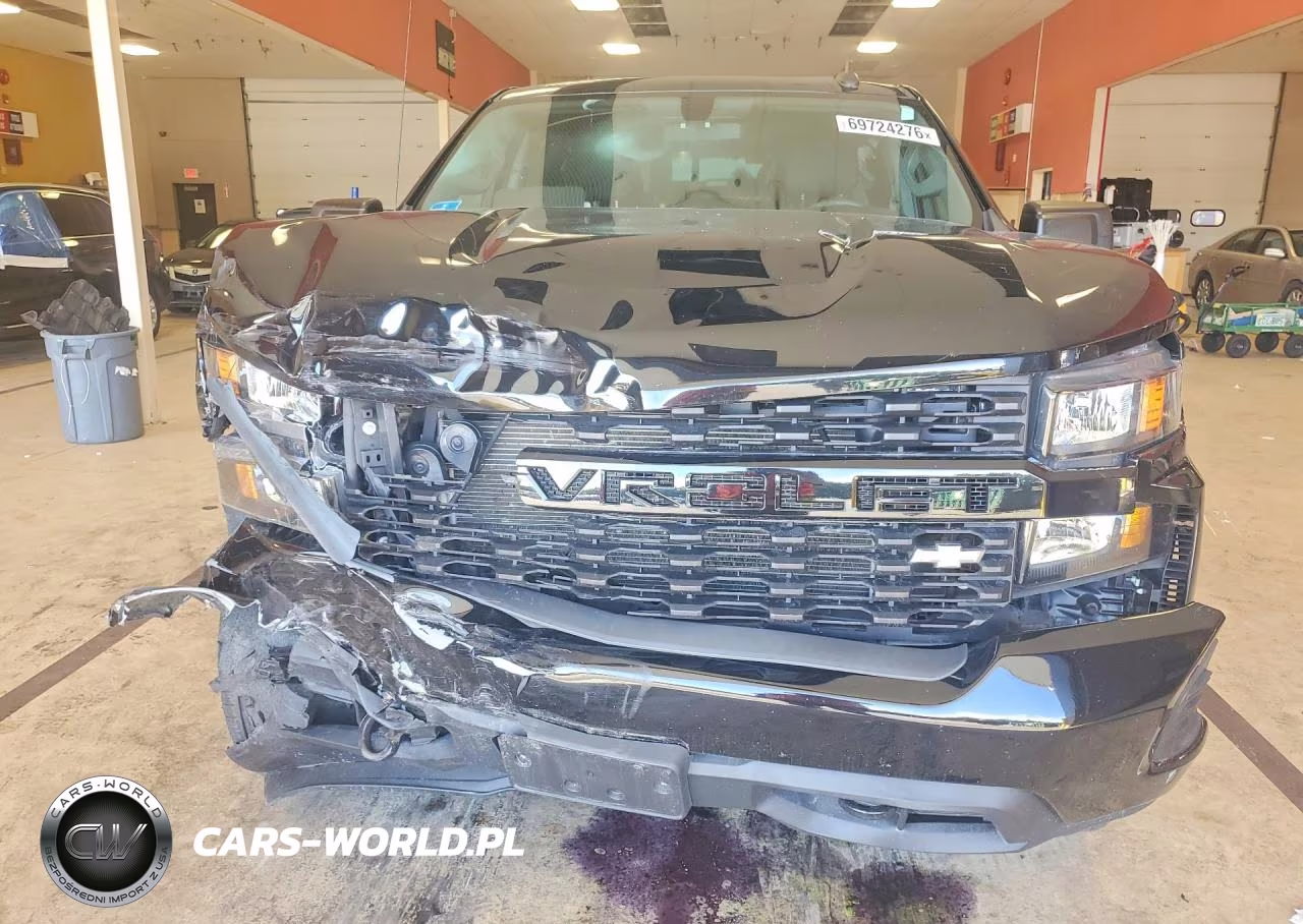 2021 Chevrolet Silverado K1500 Custom VIN:3GCUYBEFXMG146104 - 5