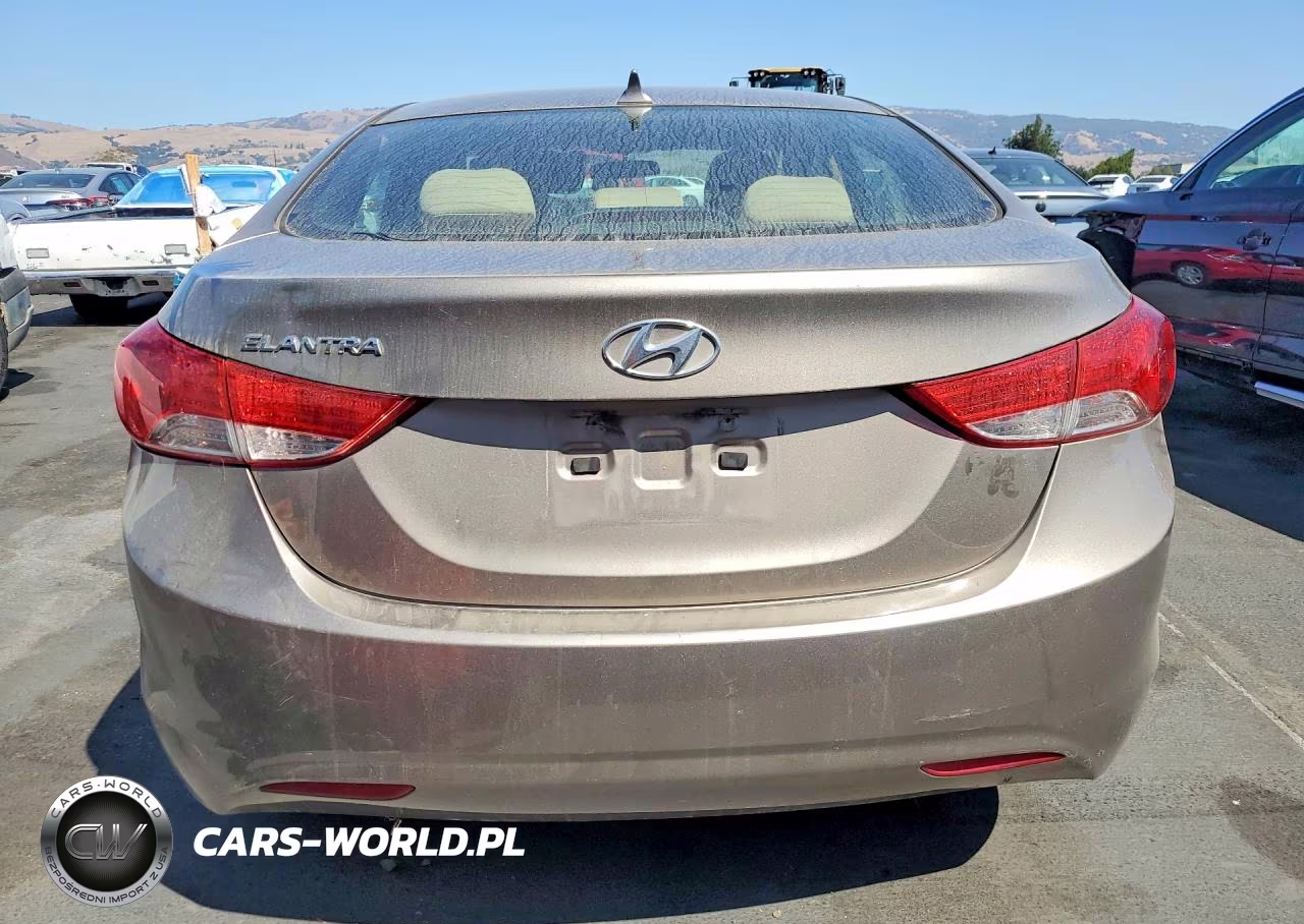 2013 Hyundai Elantra Gls VIN:5NPDH4AE7DH399199 - 6