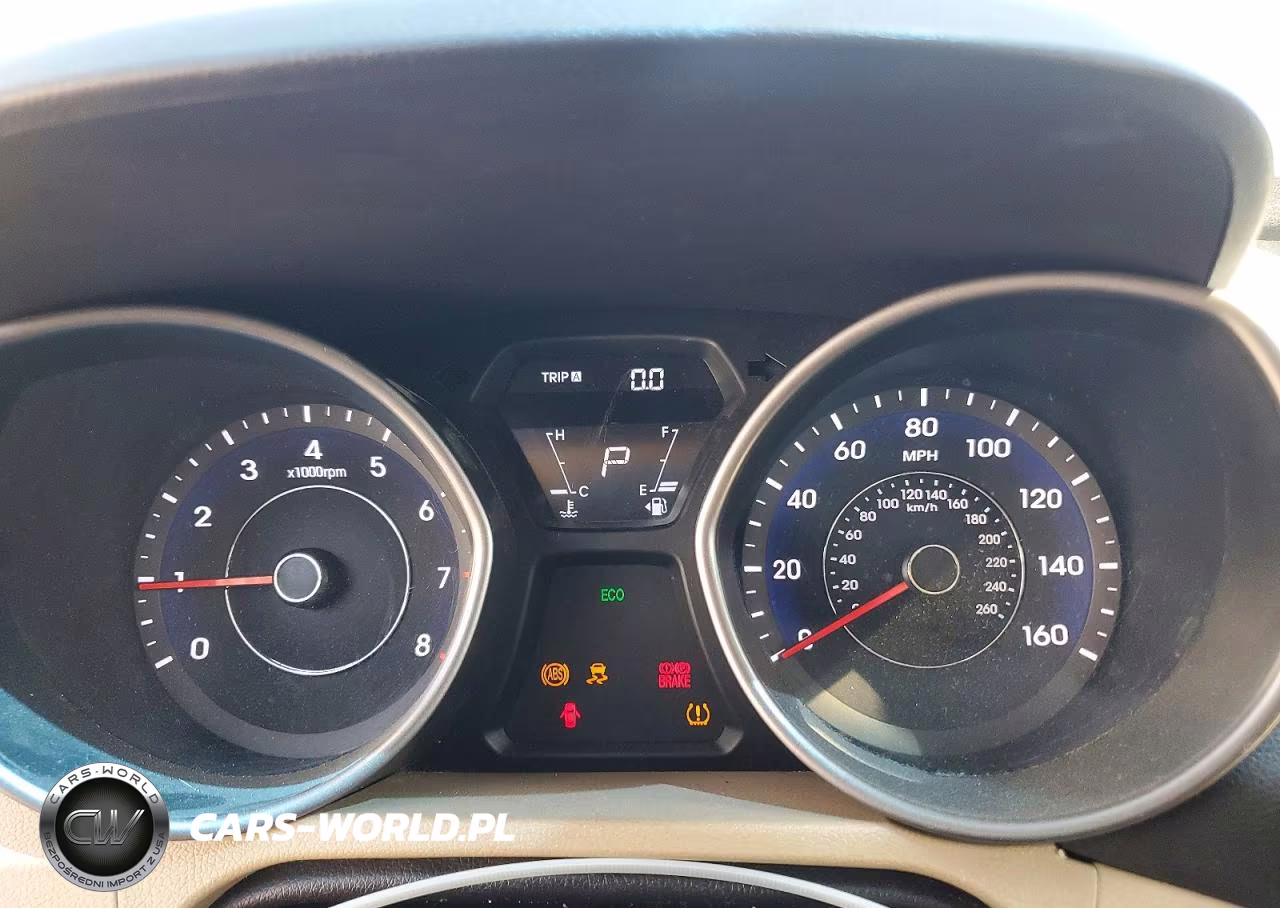 2013 Hyundai Elantra Gls VIN:5NPDH4AE7DH399199 - 9