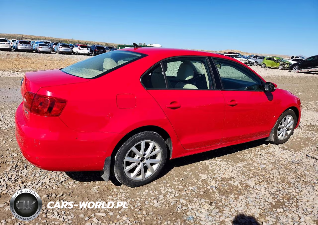 2012 Volkswagen Jetta Se VIN:3VWDP7AJ5CM385373 - 3