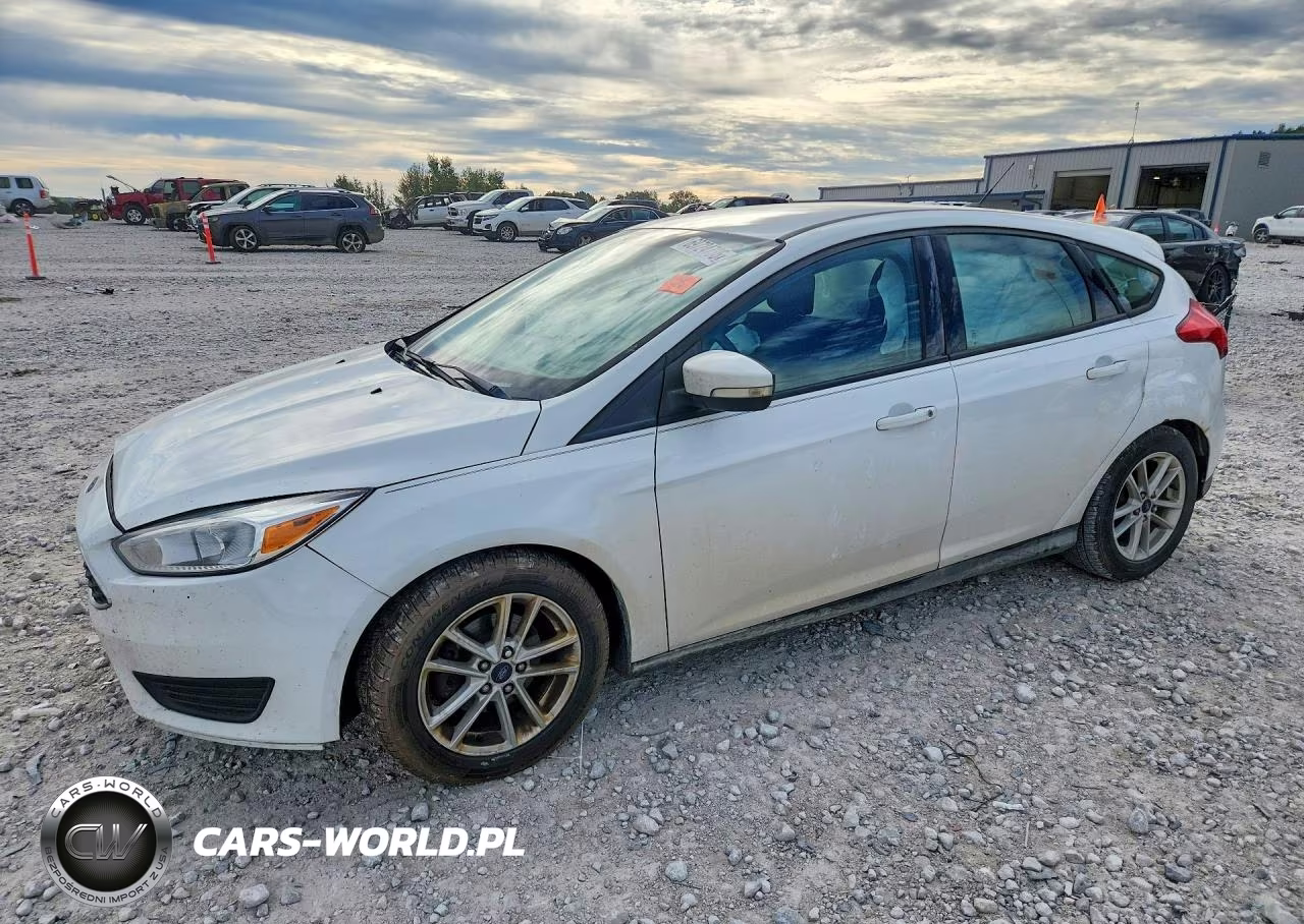 2018 Ford Focus Se VIN:1FADP3K25JL258713 - 1