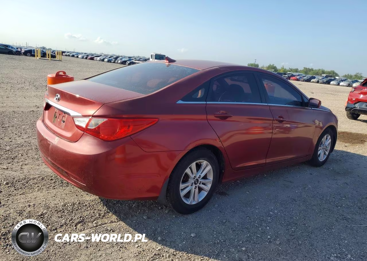 2012 Hyundai Sonata Gls VIN:5NPEB4AC8CH420578 - 3