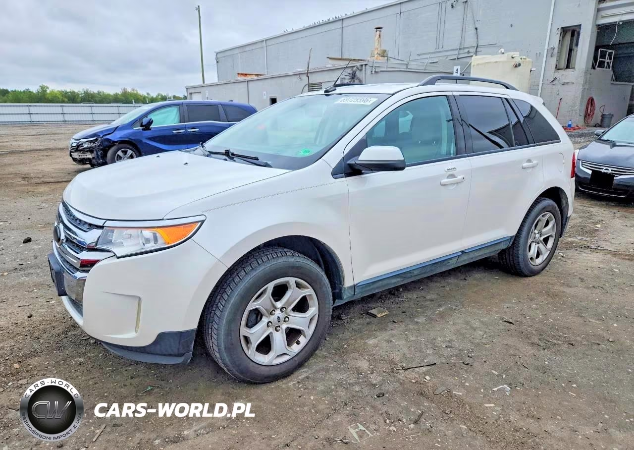 2013 Ford Edge Sel VIN:2FMDK4JC6DBE01662 - 1
