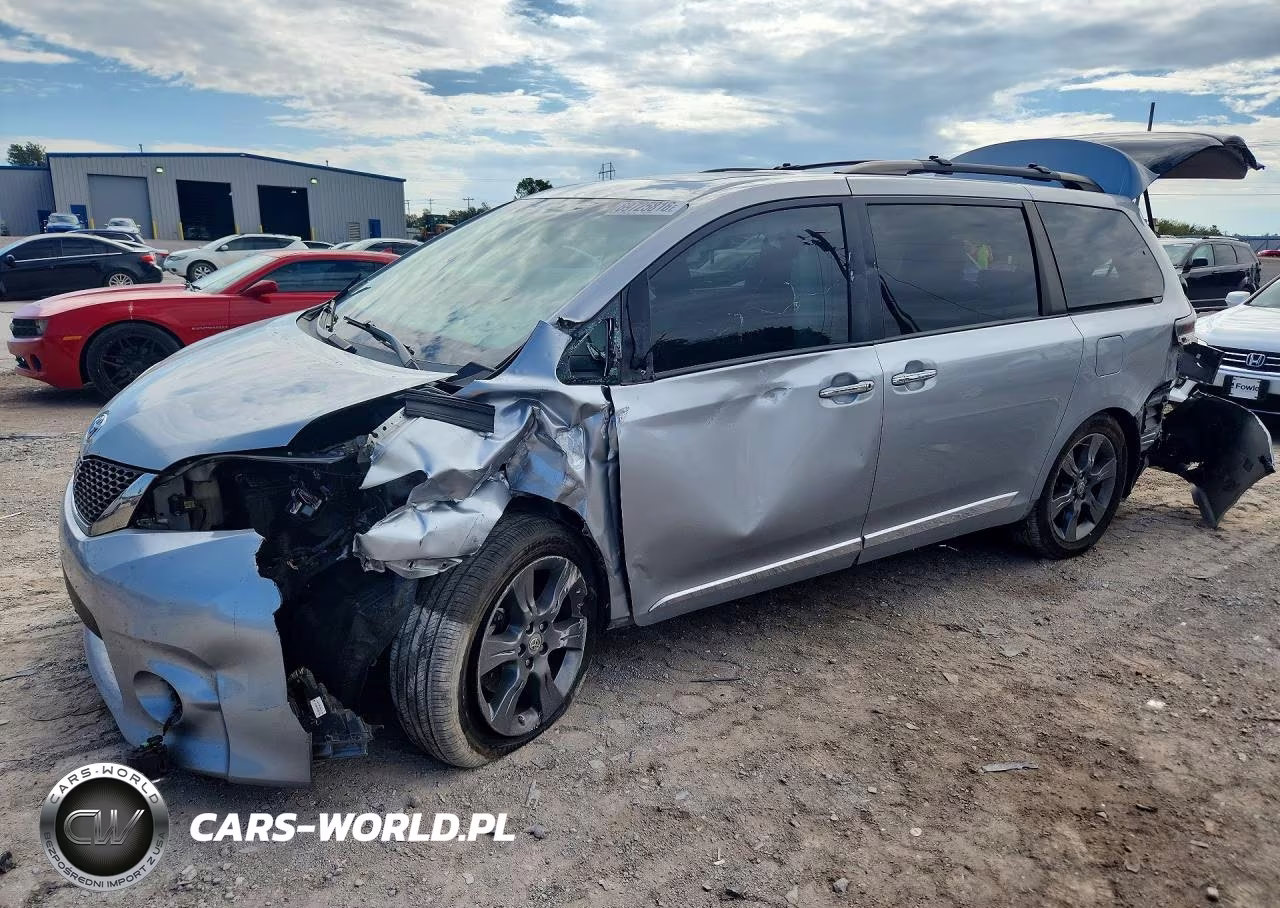 2015 Toyota Sienna Sport VIN:5TDXK3DC9FS687709 - 1