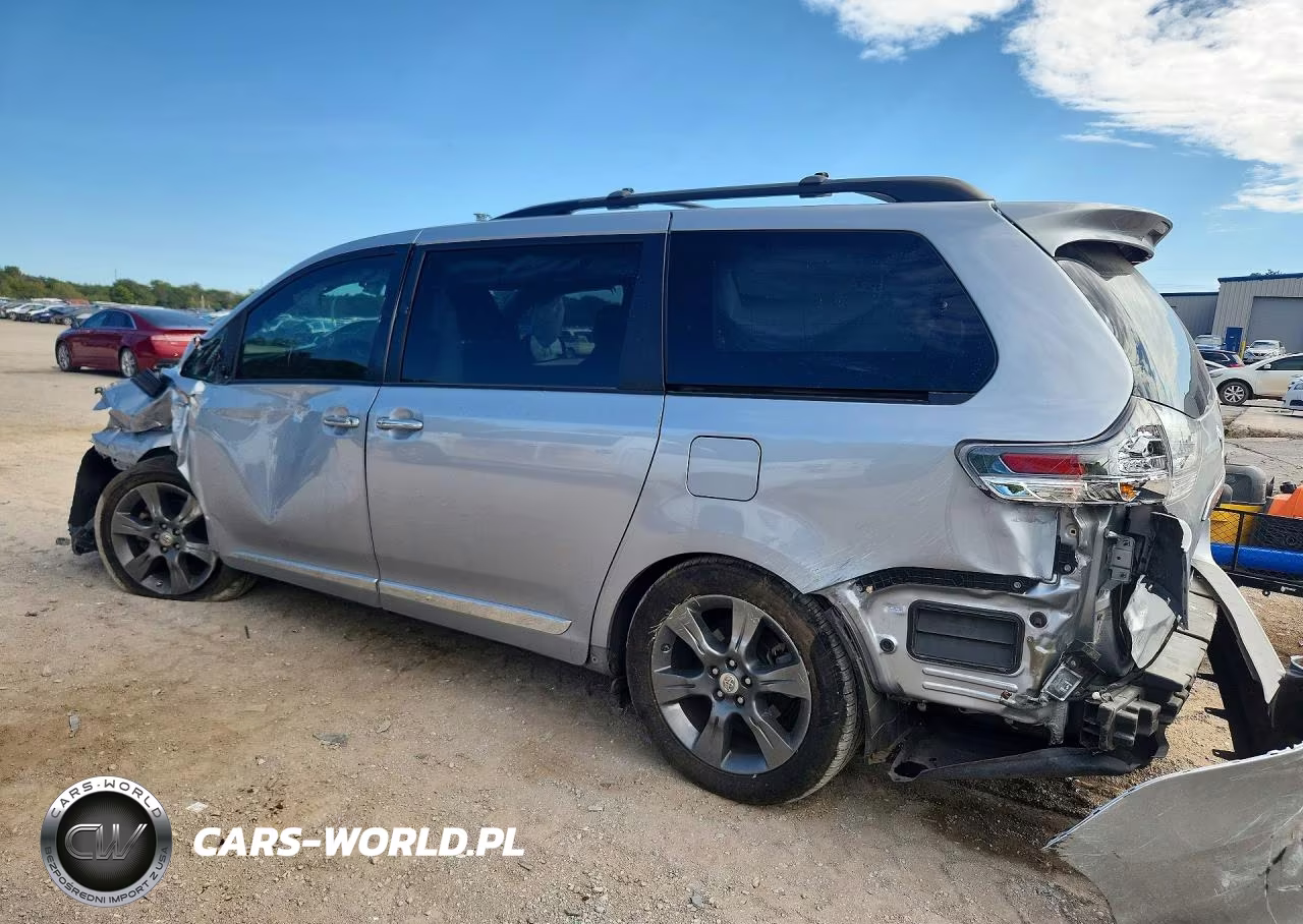 2015 Toyota Sienna Sport VIN:5TDXK3DC9FS687709 - 2