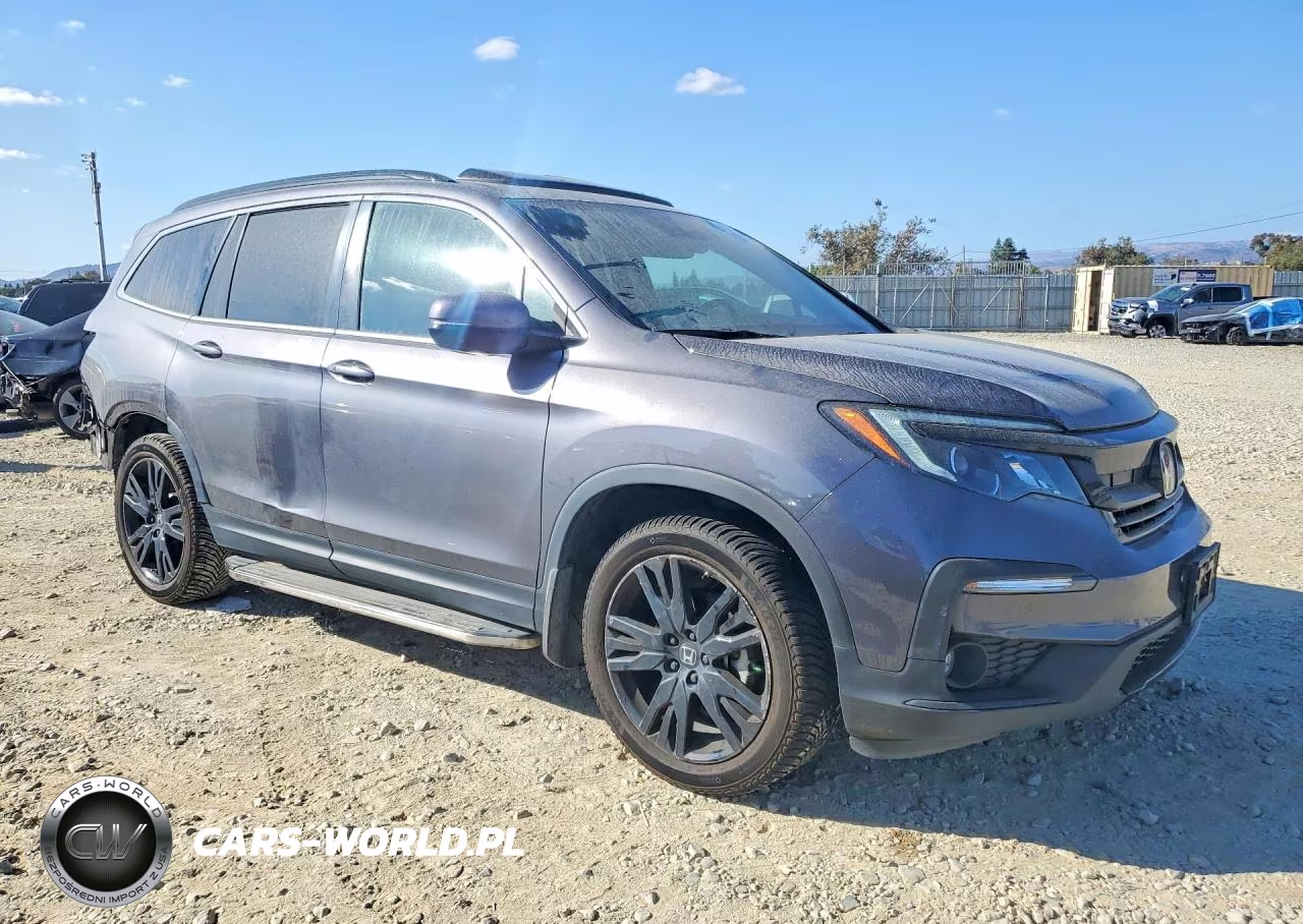 2022 Honda Pilot Se VIN:5FNYF5H28NB001314 - 4