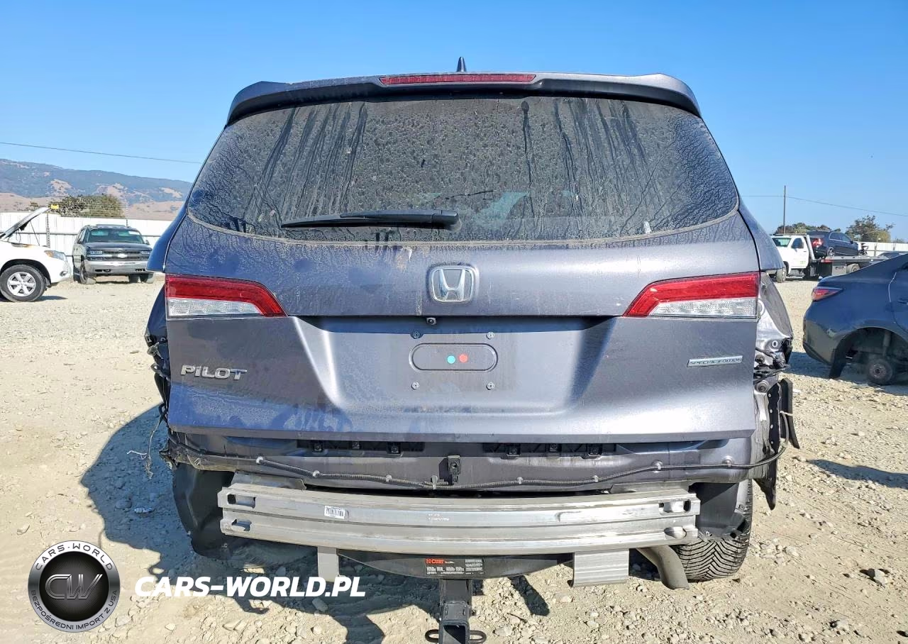 2022 Honda Pilot Se VIN:5FNYF5H28NB001314 - 6
