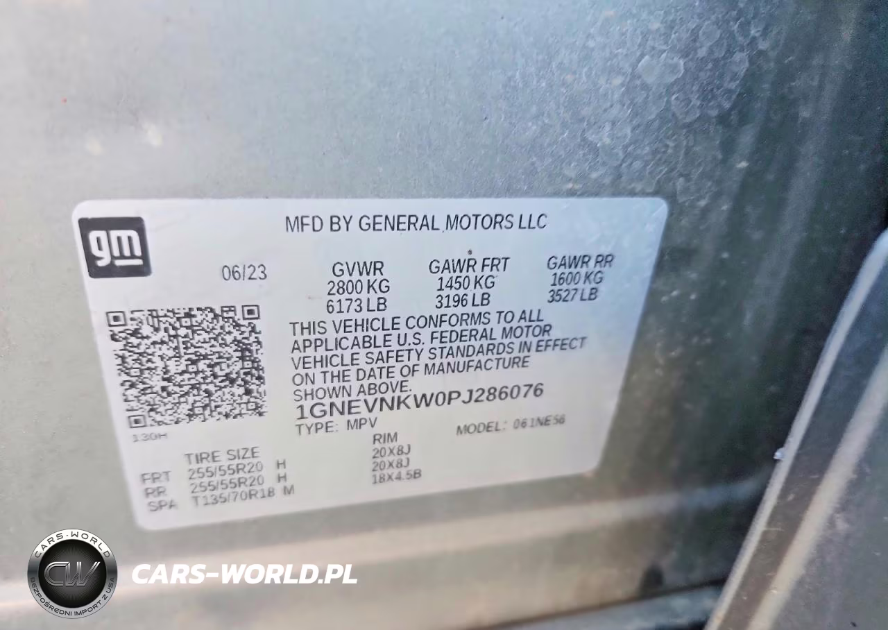 2023 Chevrolet Traverse High Country VIN:1GNEVNKW0PJ286076 - 12