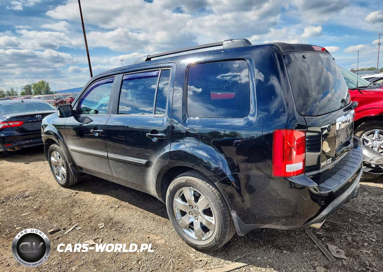2014 Honda Pilot Touring VIN:5FNYF3H95EB004284 - 2