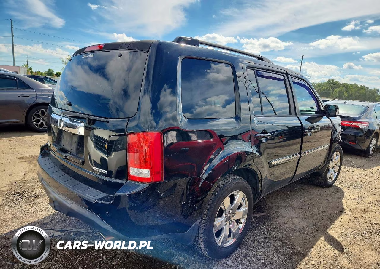 2014 Honda Pilot Touring VIN:5FNYF3H95EB004284 - 3