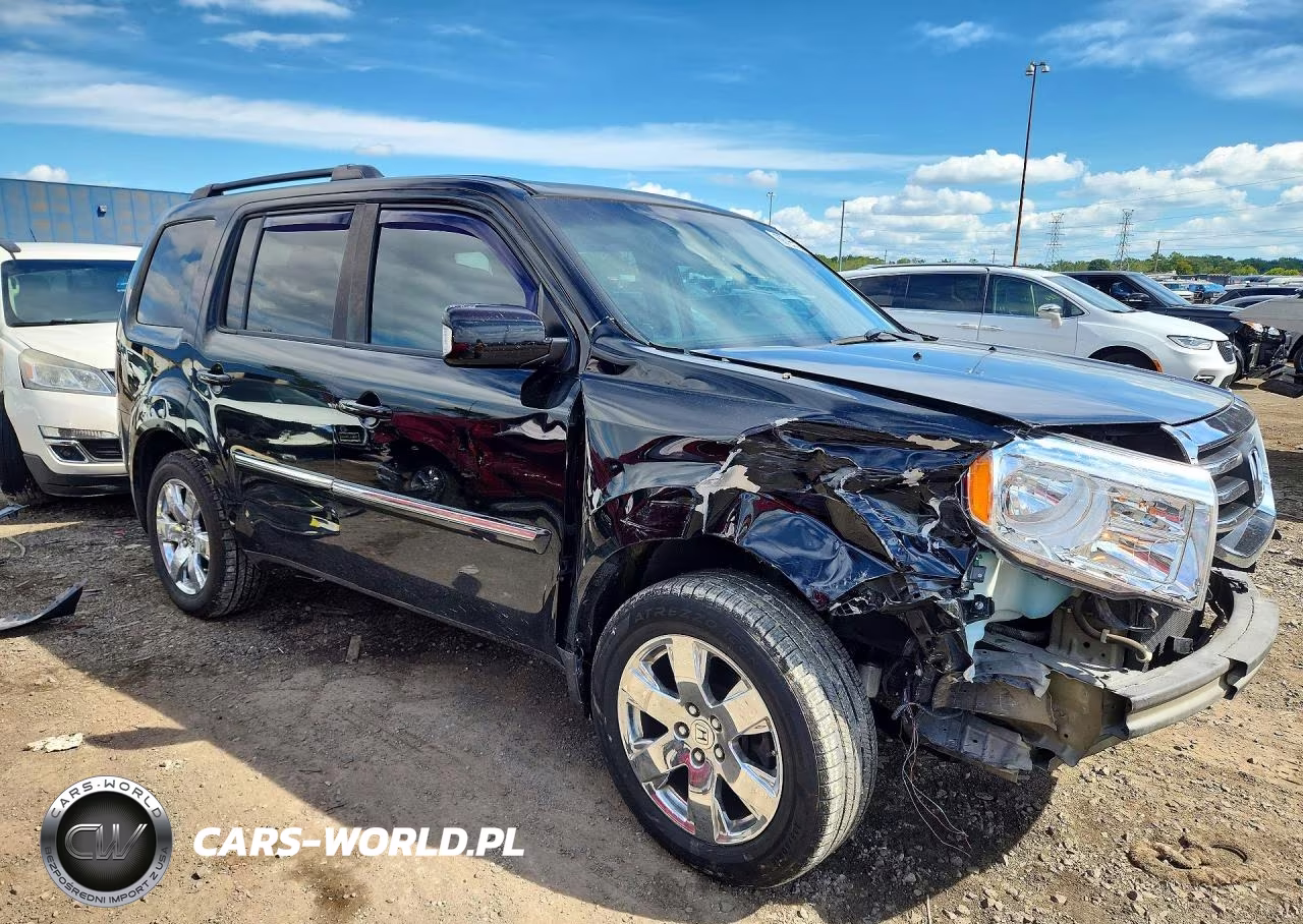 2014 Honda Pilot Touring VIN:5FNYF3H95EB004284 - 4