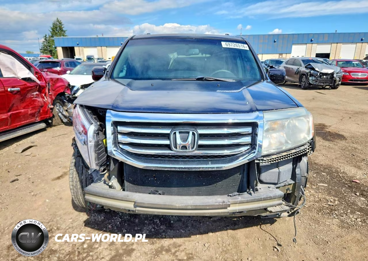 2014 Honda Pilot Touring VIN:5FNYF3H95EB004284 - 5