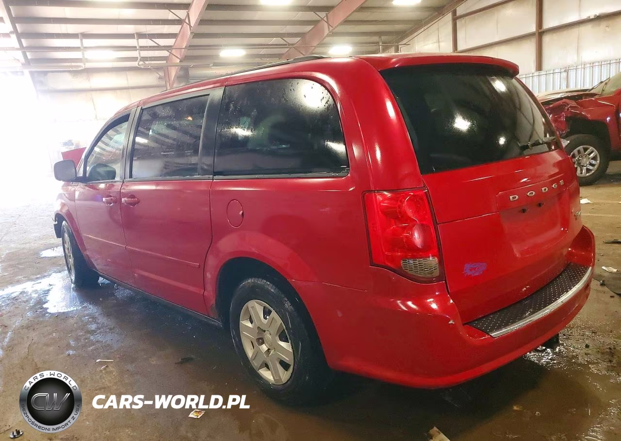 2012 Dodge Grand Caravan Se VIN:2C4RDGBG2CR349962 - 2