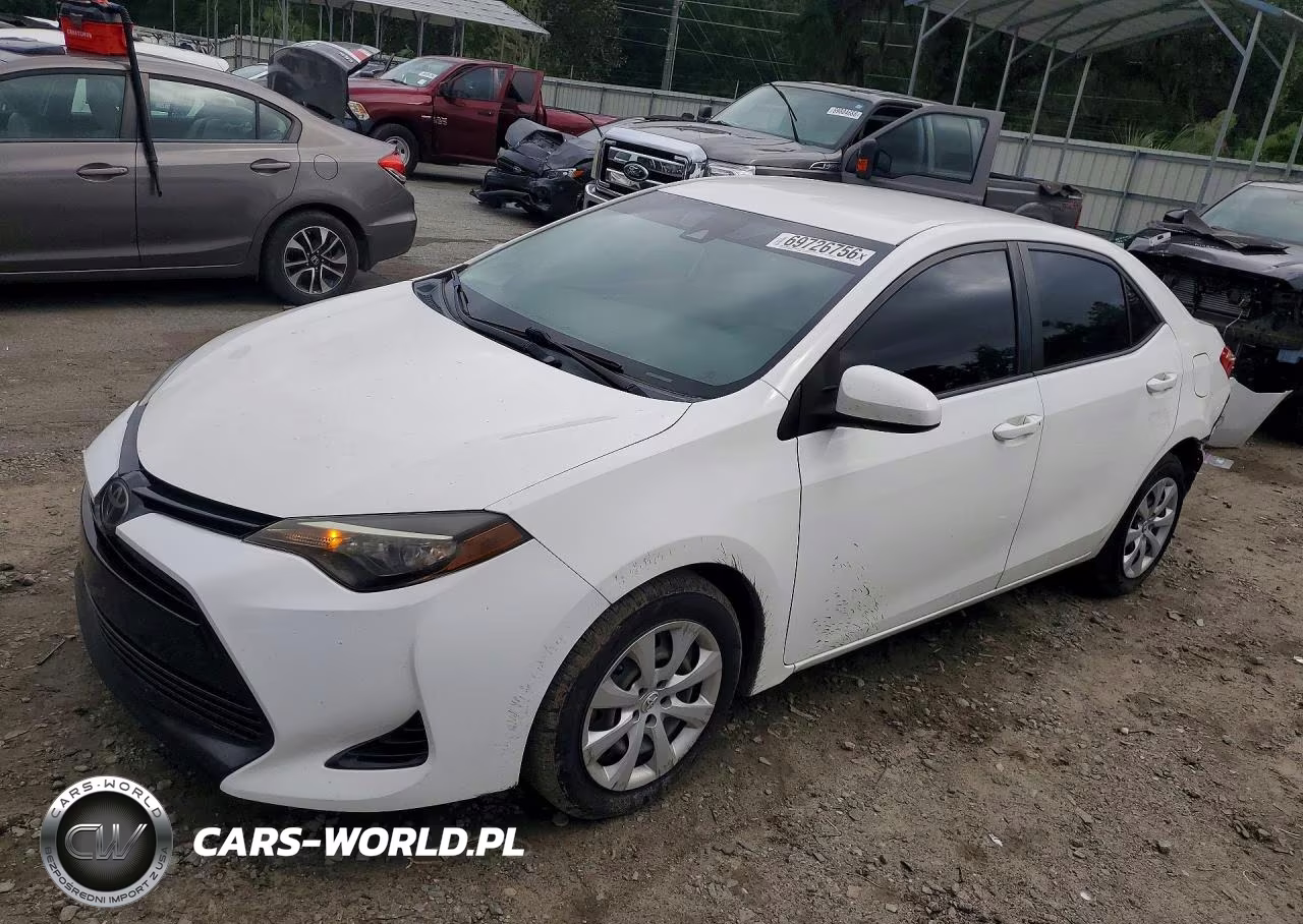 2017 Toyota Corolla Le VIN:5YFBURHE5HP585225 - 1