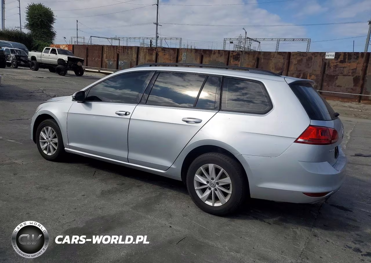 2016 Volkswagen Golf Sportwagen S VIN:3VWC17AU7GM516199 - 2