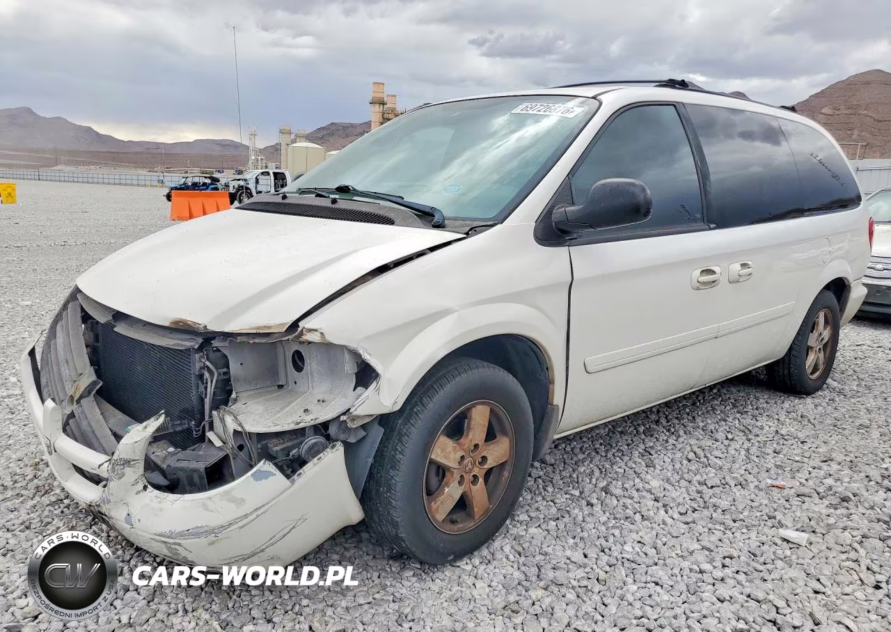 2006 Dodge Grand Caravan Sxt VIN:2D4GP44L76R807400 - 1