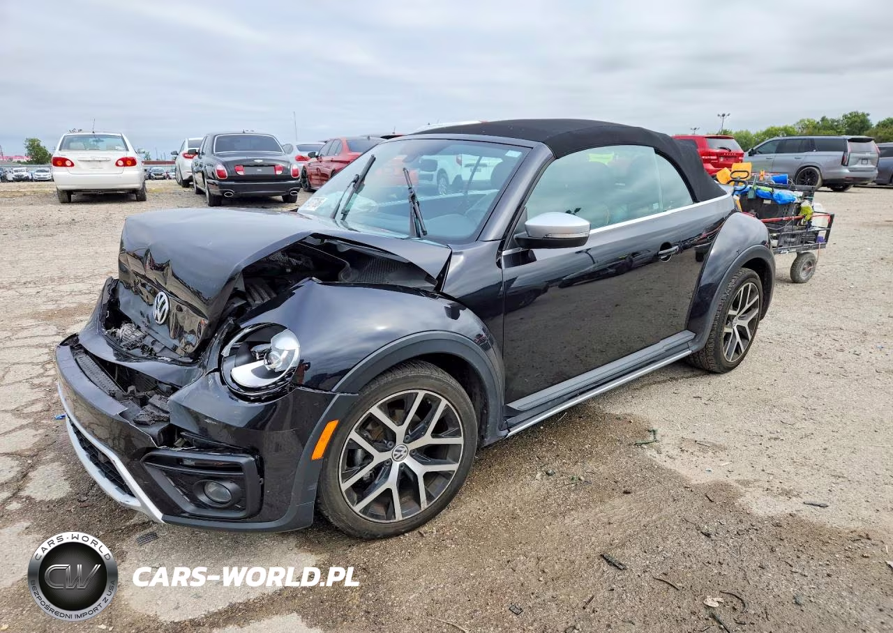 2017 Volkswagen Beetle Dune VIN:3VWT17AT6HM813232 - 1