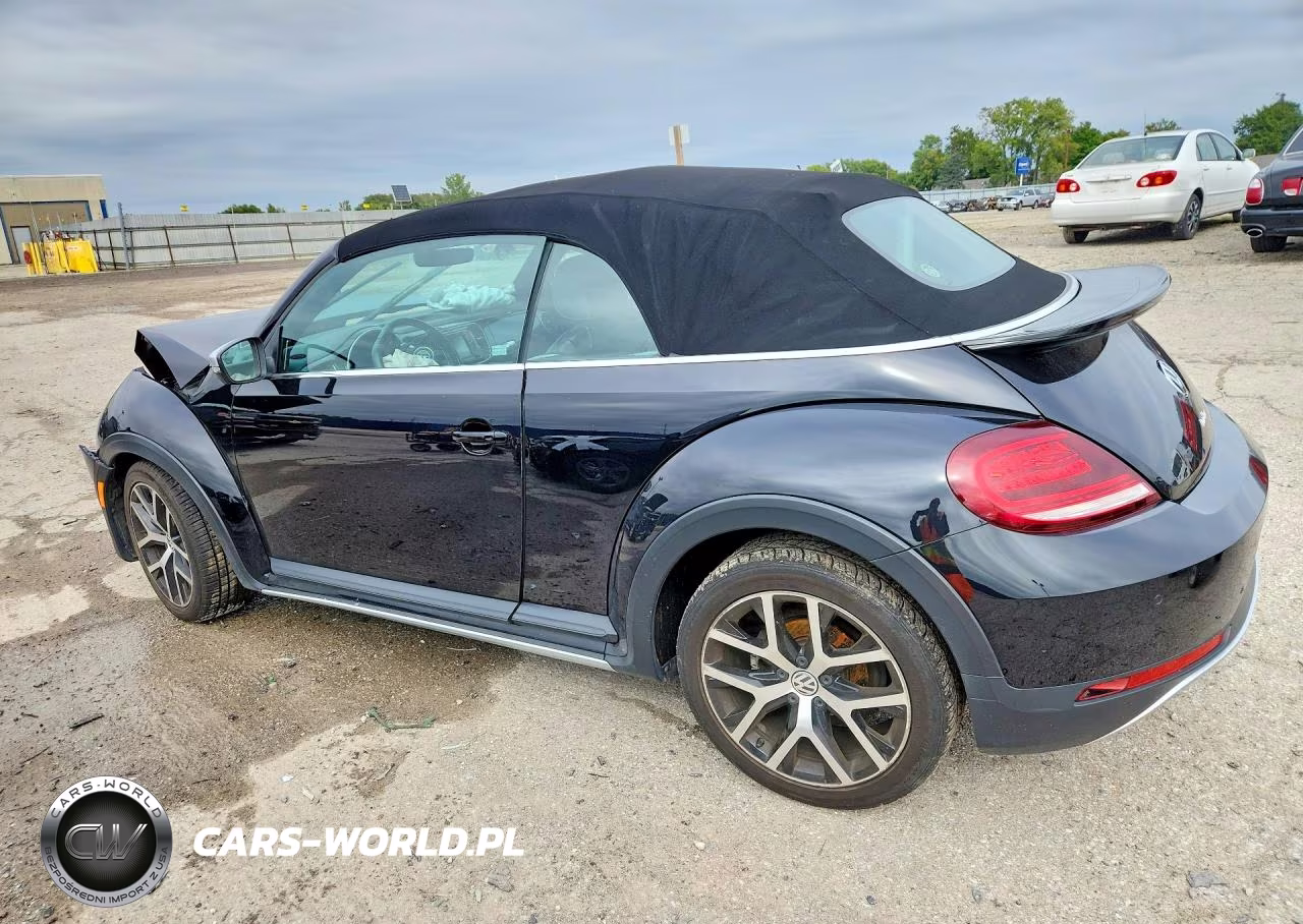 2017 Volkswagen Beetle Dune VIN:3VWT17AT6HM813232 - 2