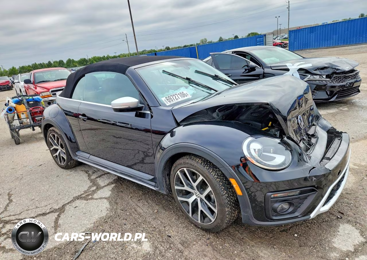 2017 Volkswagen Beetle Dune VIN:3VWT17AT6HM813232 - 4