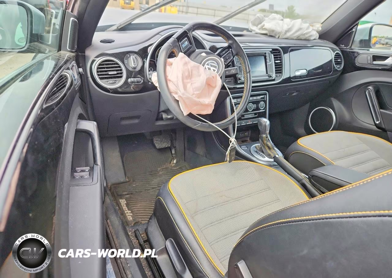 2017 Volkswagen Beetle Dune VIN:3VWT17AT6HM813232 - 8