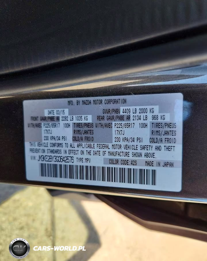 2016 Mazda Cx-5 Sport VIN:JM3KE2BY3G0642576 - 14