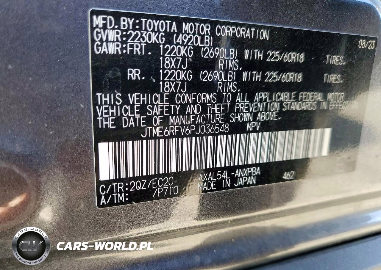2023 Toyota Rav4 Xse VIN:JTME6RFV6PJ036548 - 13