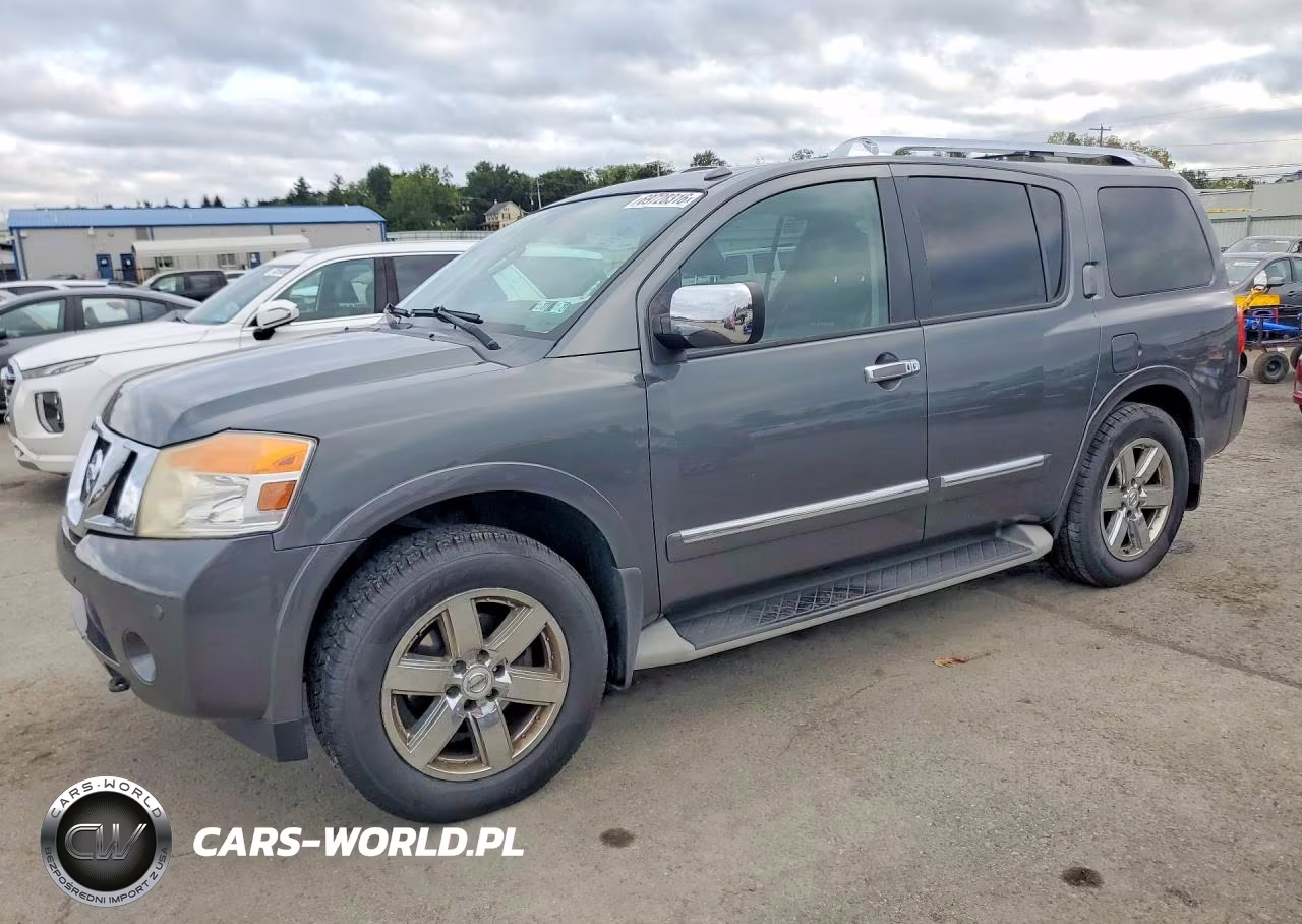 2012 Nissan Armada Platinum VIN:5N1AA0NE8CN620037 - 1