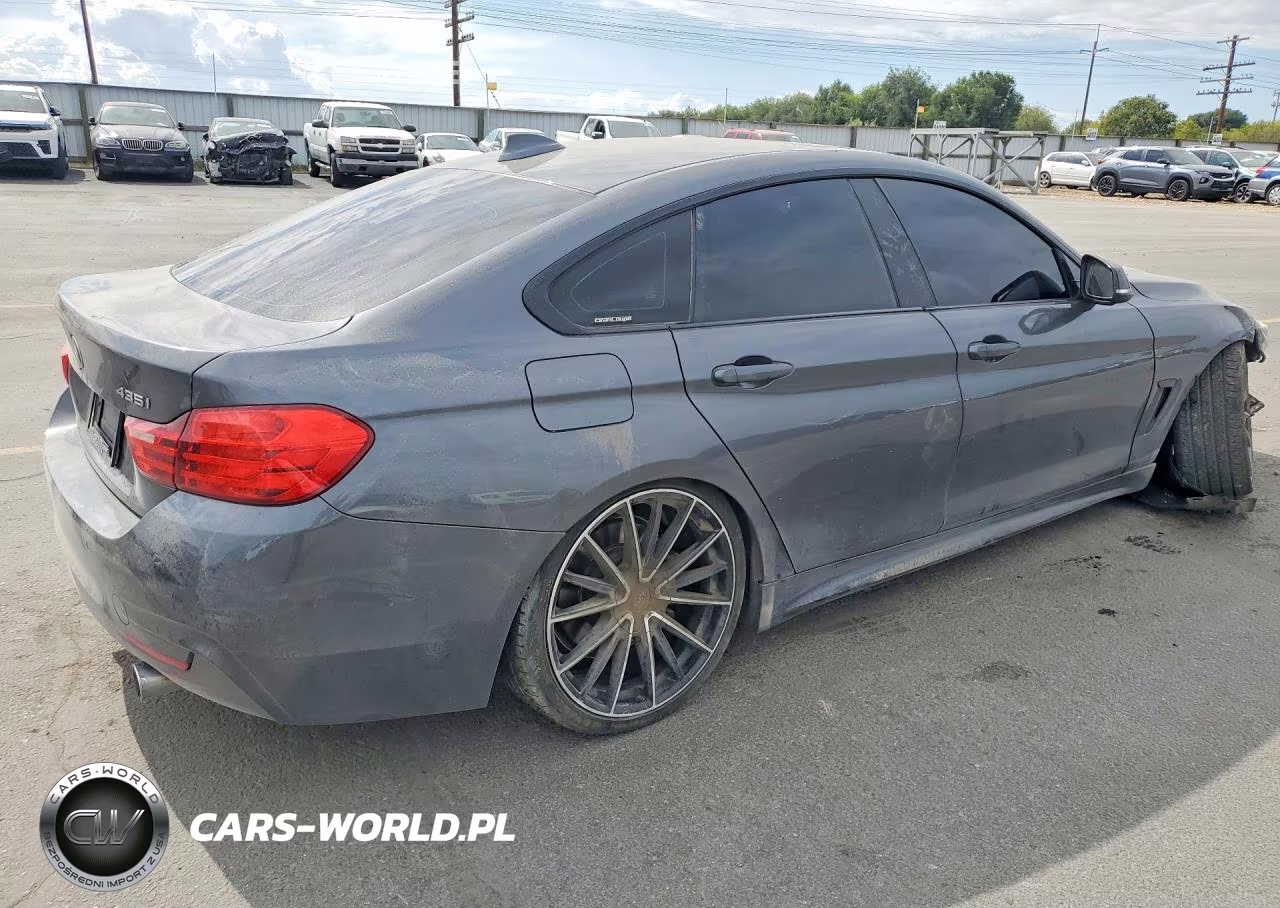 2015 BMW 435 I Gran Coupe VIN:WBA4B1C51FD418073 - 3