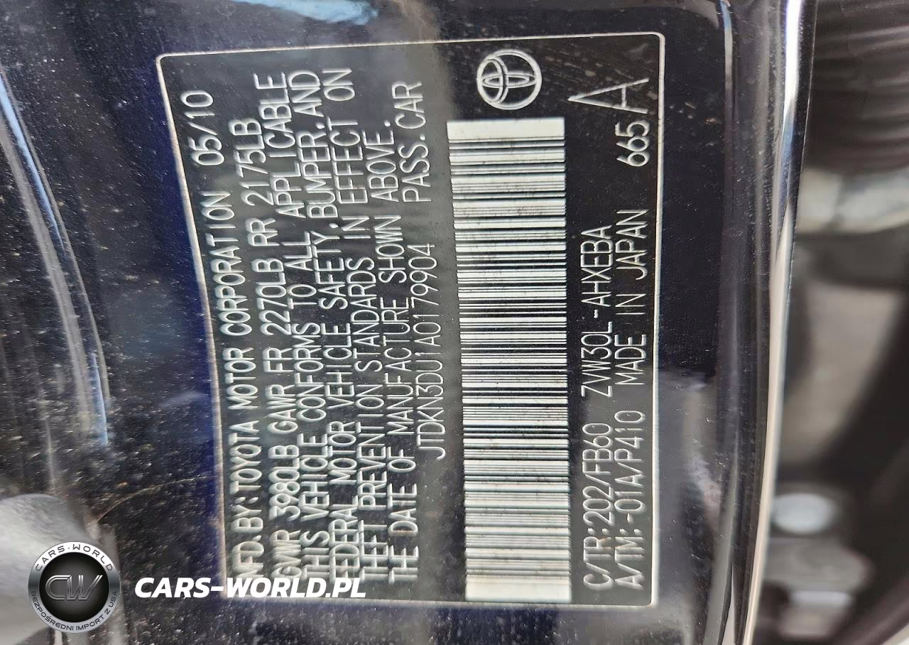 2010 Toyota Prius Ii VIN:JTDKN3DU1A0179904 - 12
