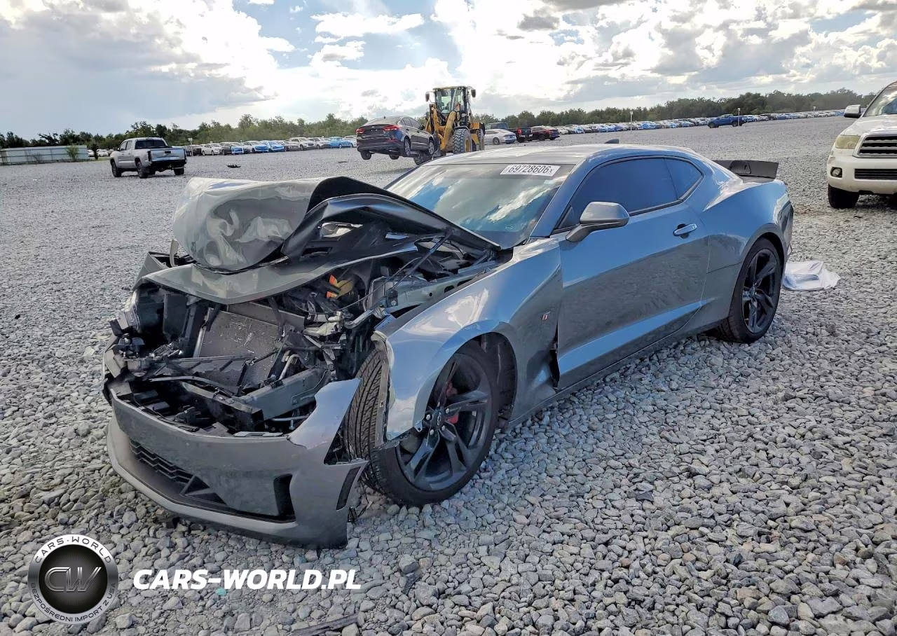 2021 Chevrolet Camaro Ls VIN:1G1FB1RXXM0113429 - 1