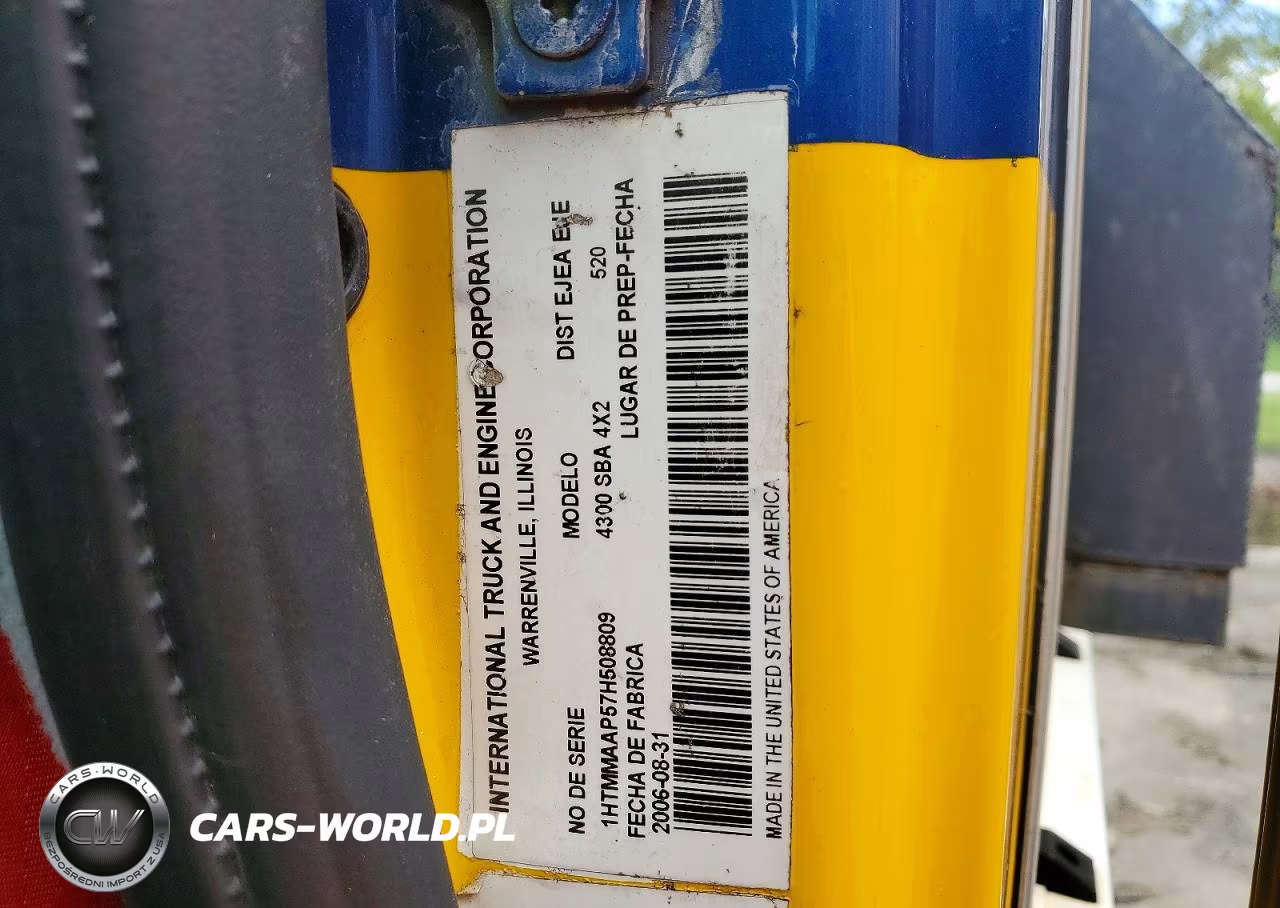 2007 International 4000 4300 VIN:1HTMMAAP57H508809 - 12