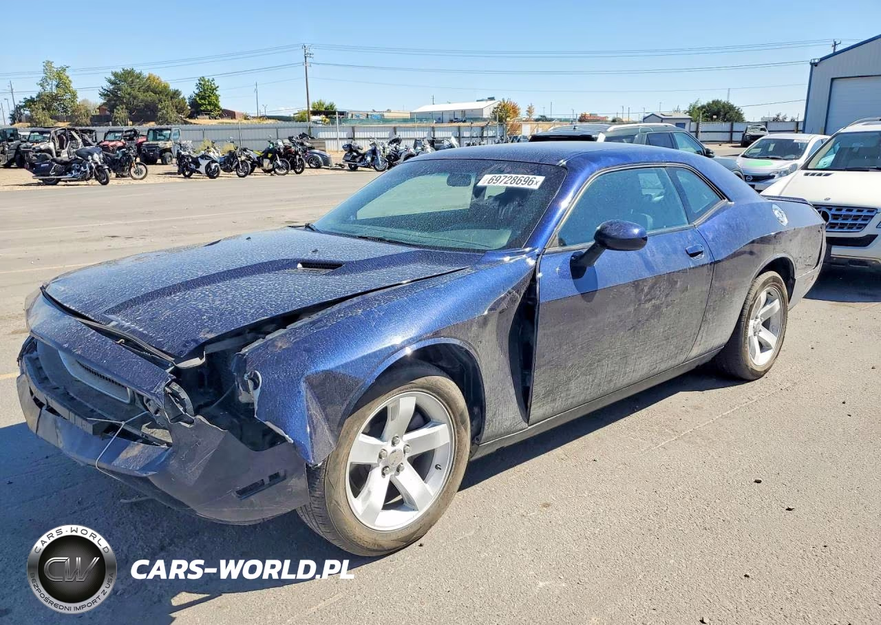 2013 Dodge Challenger Sxt VIN:2C3CDYAG1DH681836 - 1