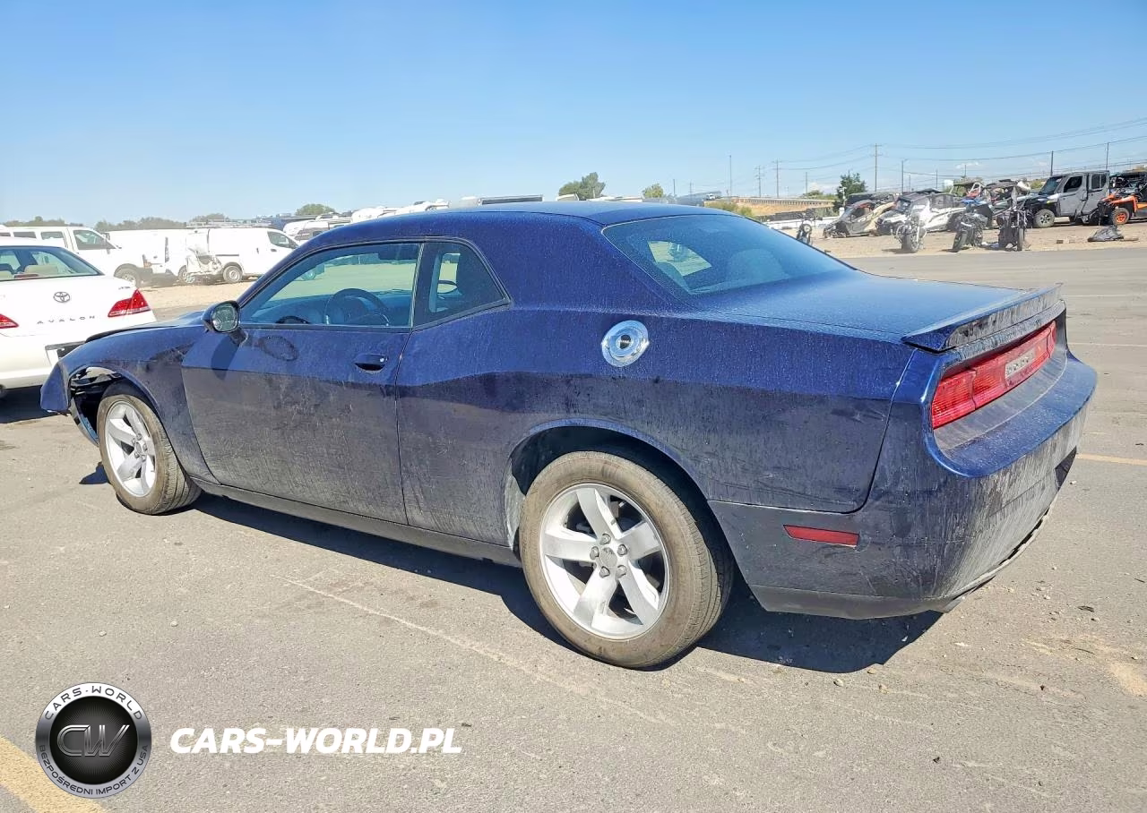 2013 Dodge Challenger Sxt VIN:2C3CDYAG1DH681836 - 2