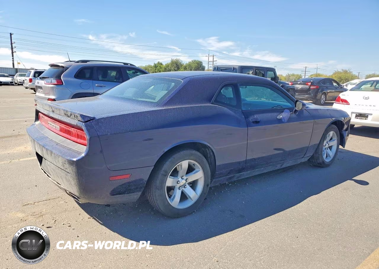 2013 Dodge Challenger Sxt VIN:2C3CDYAG1DH681836 - 3