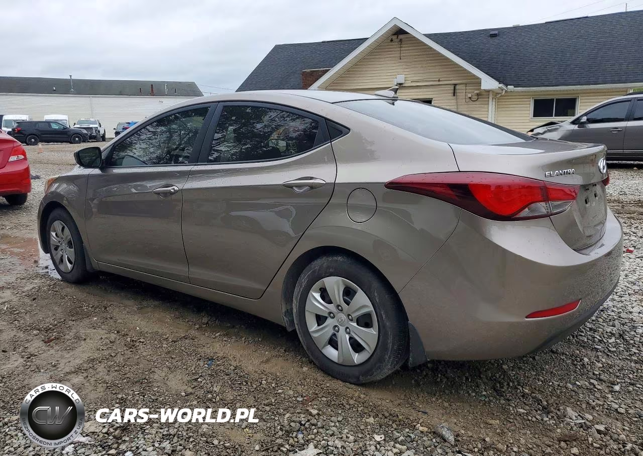 2016 Hyundai Elantra Se VIN:5NPDH4AE6GH670600 - 2