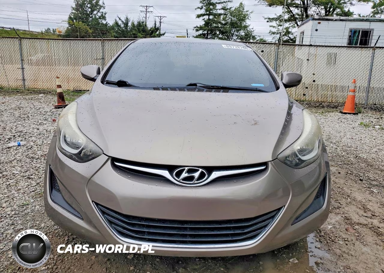 2016 Hyundai Elantra Se VIN:5NPDH4AE6GH670600 - 5