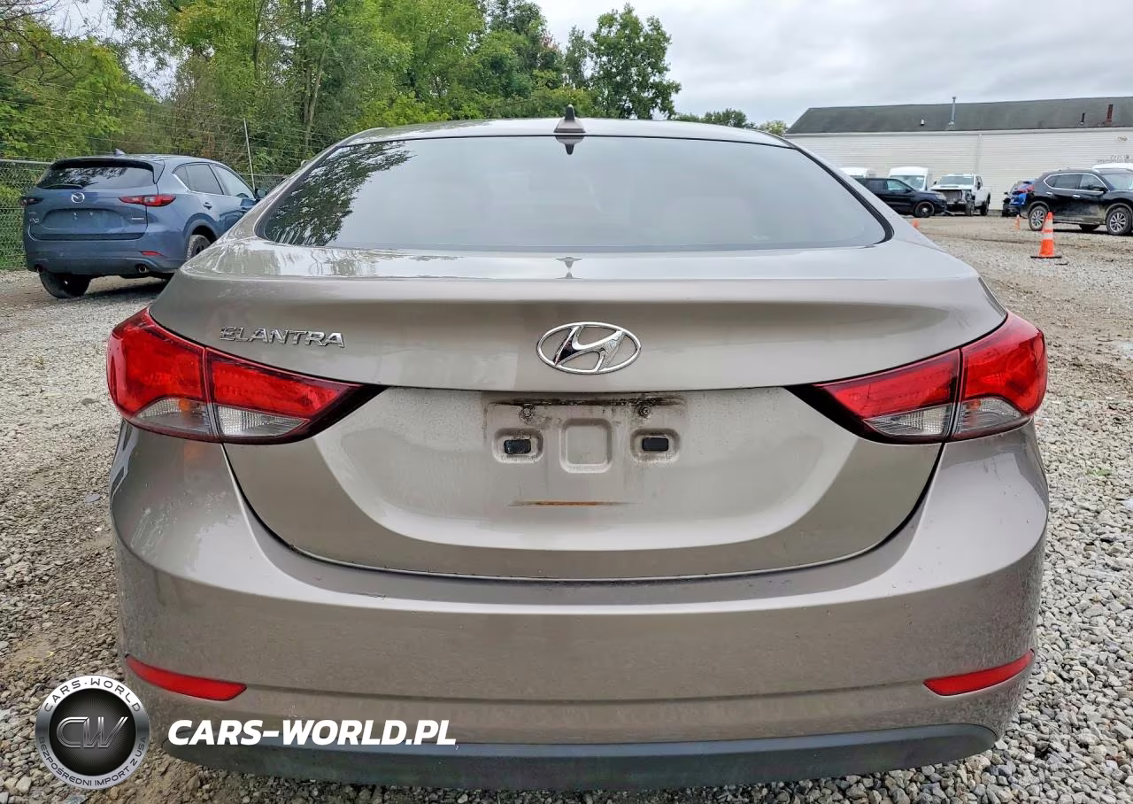 2016 Hyundai Elantra Se VIN:5NPDH4AE6GH670600 - 6