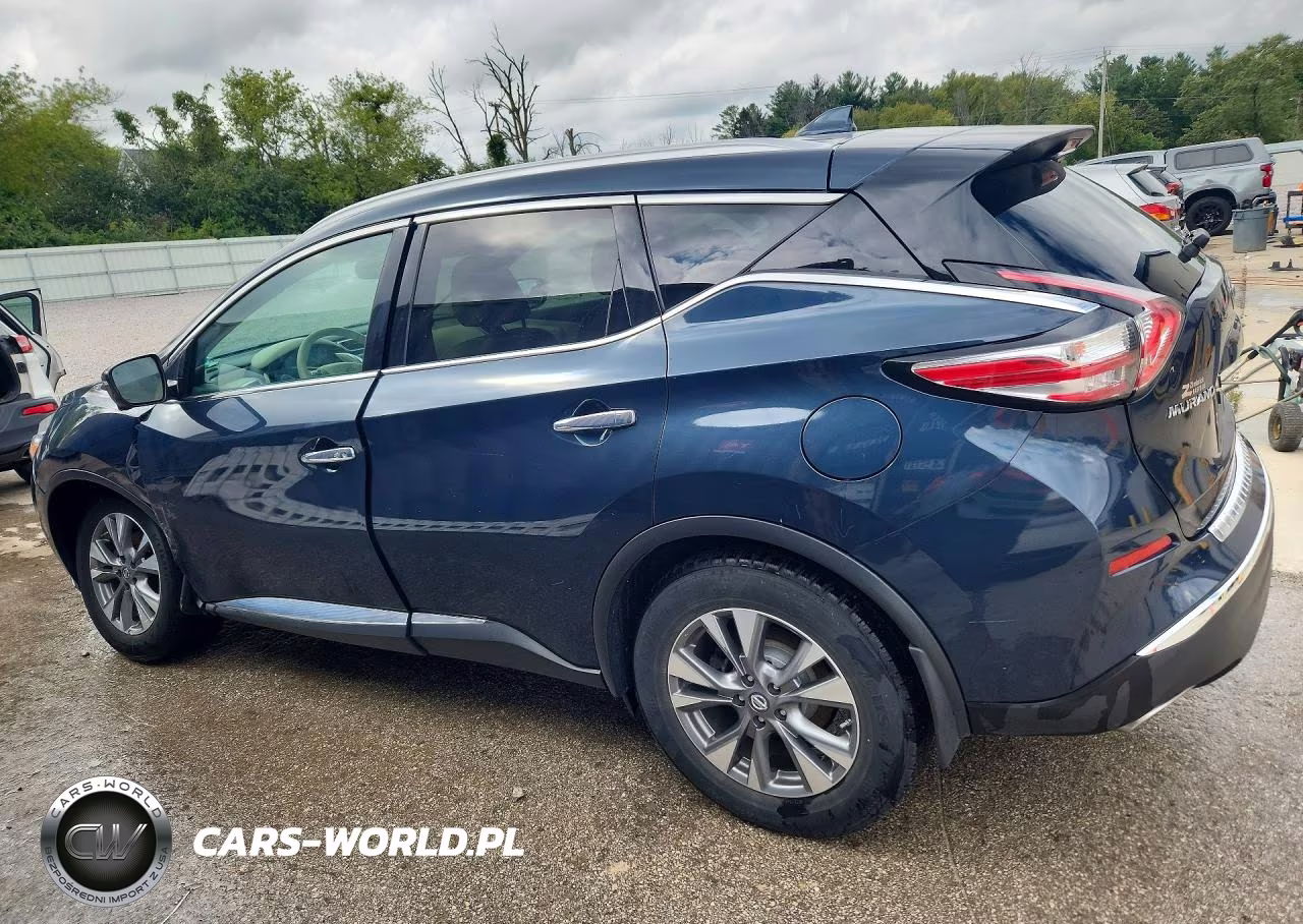 2017 Nissan Murano Sl VIN:5N1AZ2MH2HN171302 - 2
