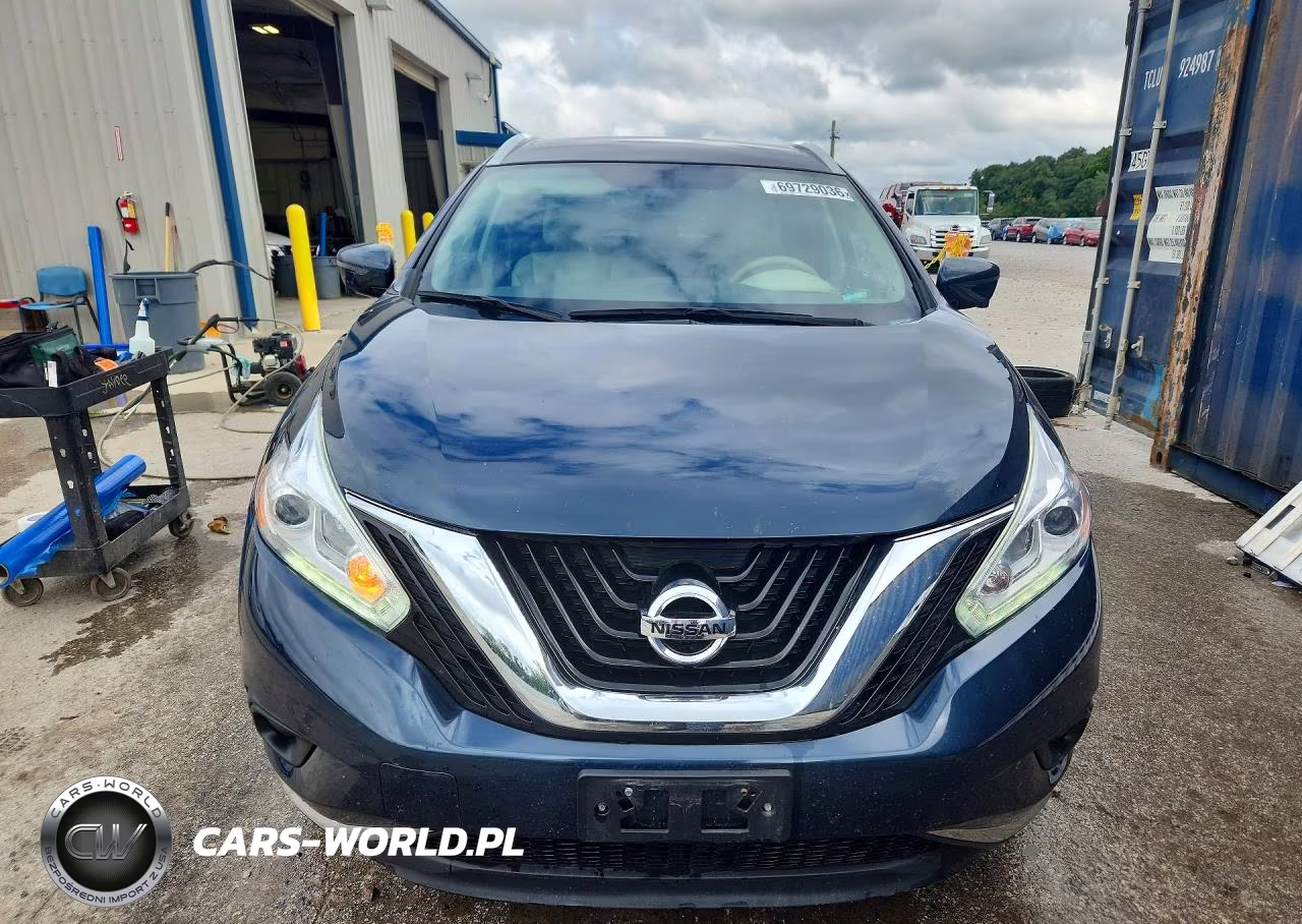 2017 Nissan Murano Sl VIN:5N1AZ2MH2HN171302 - 5
