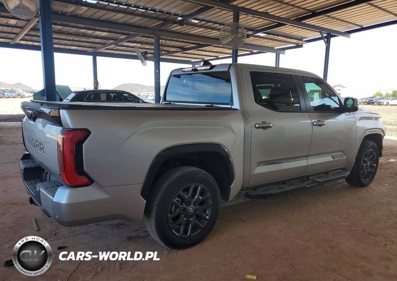 2025 Toyota Tundra Platinum Hv VIN:5TFNC5DBXSX103295 - 3