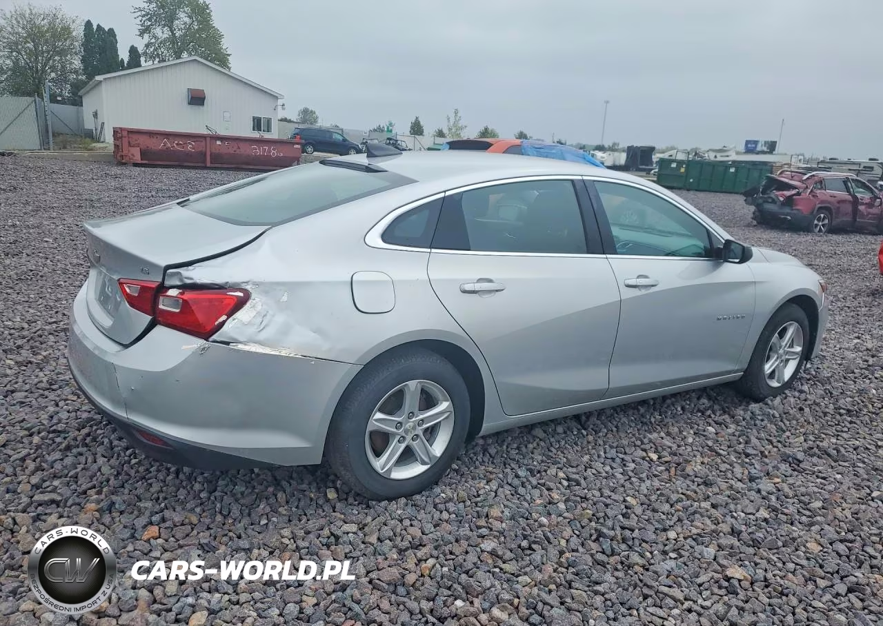 2020 Chevrolet Malibu Ls VIN:1G1ZB5ST3LF007234 - 3