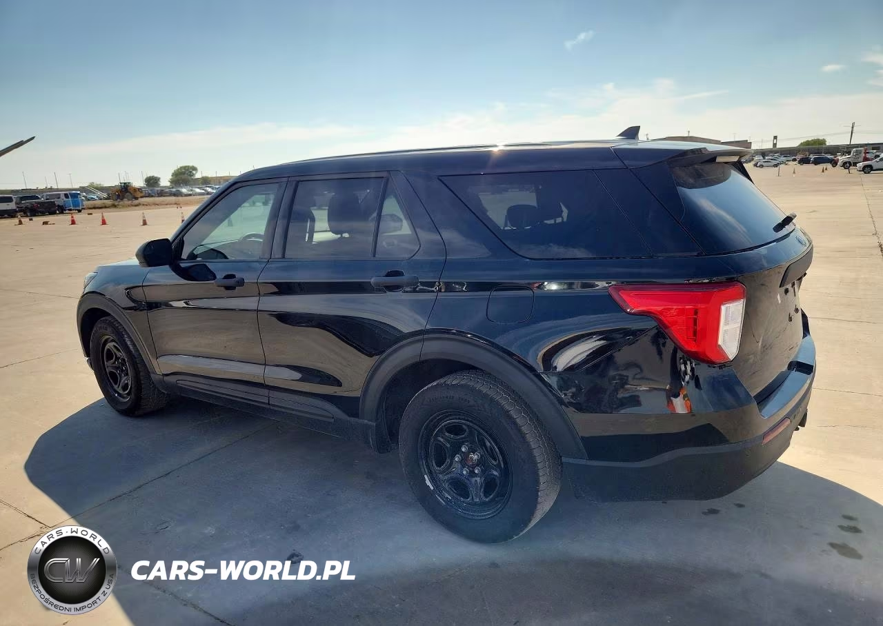 2023 Ford Explorer Police Interceptor VIN:1FM5K8AC5PGA63535 - 2